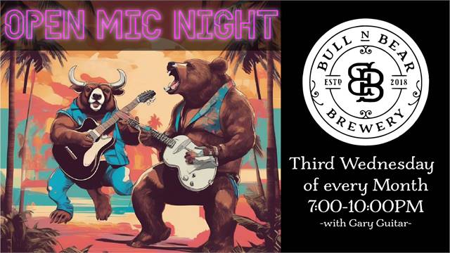 Open Mic Night at Bull n Bear Brewery (Summit, NJ)