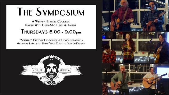 Open Mic & Symposium at Nauti Spirits Distillery (Cape May, NJ)