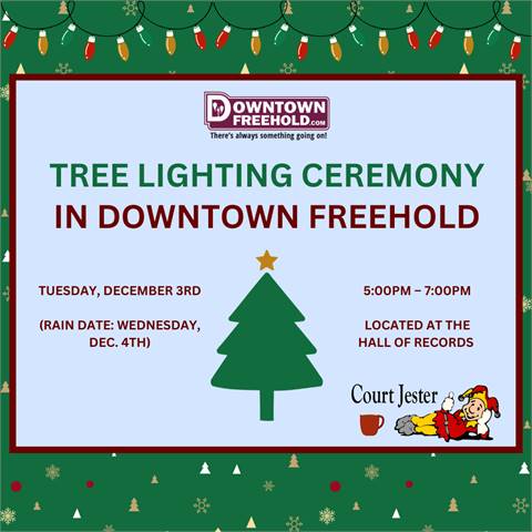 2024 Freehold Tree Lighting Ceremony (Freehold, NJ)