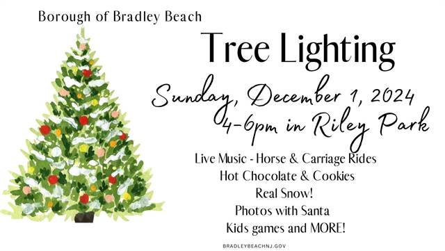 2024 Bradley Beach Tree Lighting (Bradley Beach, NJ)