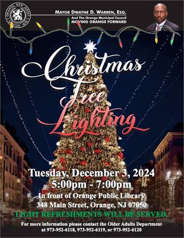 2024 City of Orange Township Christmas Tree Lighting (Orange, NJ)