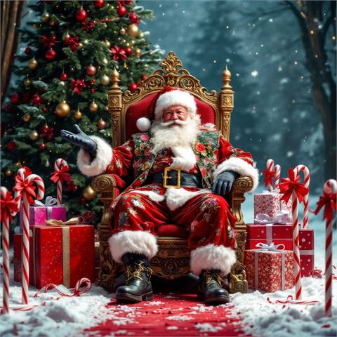 2024 Santa Photos at Quaker Bridge Mall (Lawrenceville, NJ) *Dec. 2024