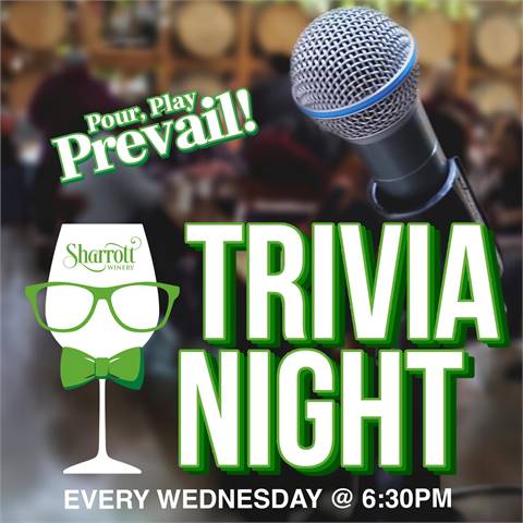 Trivia Night at Sharrott Winery (Blue Anchor, NJ)