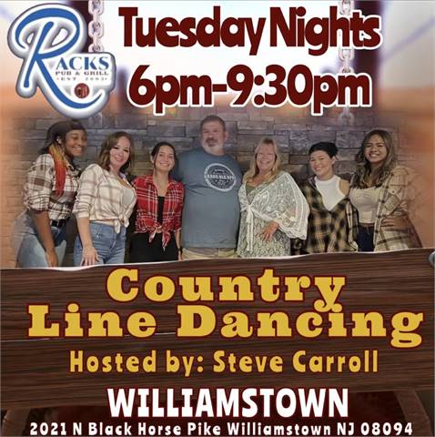 Country Line Dancing at Racks Pub & Grill (Williamstown, NJ)