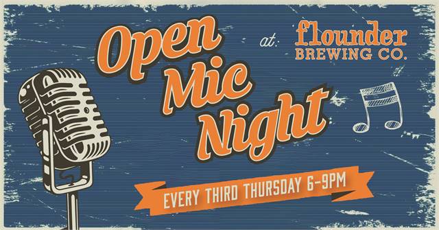 Open Mic at Flounder Brewing (Hillsborough, NJ)