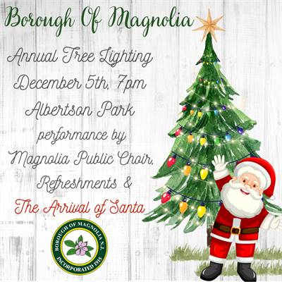 2024 Borough of Magnolia Tree Lighting (Magnolia, NJ)