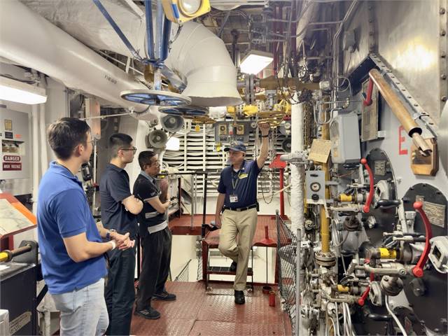 Evening Engine Room Guided Tour at Battleship New Jersey (Camden, NJ)