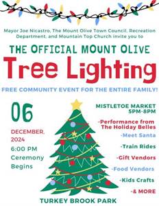 2024 Mount Olive Tree Lighting Ceremony (Mount Olive, NJ)