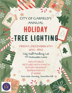 2024 City of Garfield Holiday Tree Lighting Celebration (Garfield, NJ)