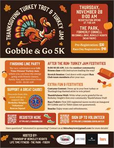 2024 Turkey Trot & Jam (Berkeley Heights, NJ)