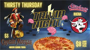 Trivia Night at Steakouts Homeplate (Buena, NJ)