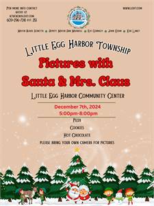 2024 Little Egg Harbor Township Pictures with Santa & Mrs. Claus (Little Egg Harbor, NJ)