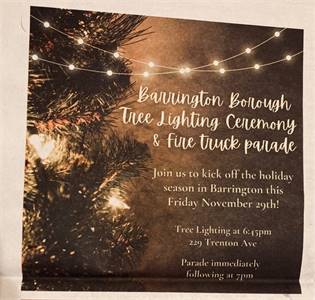 2024 Barrington Tree Lighting Ceremony & Fire Truck Parade (Barrington, NJ)