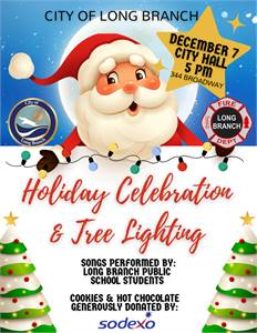 2024 Long Branch Holiday Celebration and Tree Lighting (Long Branch, NJ)