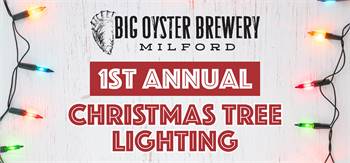 First Annual Christmas Tree Lighting at Big Oyster Brewery (Milford, DE)