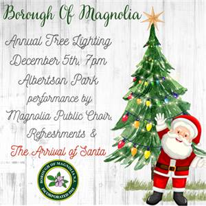 2024 Borough of Magnolia Tree Lighting (Magnolia, NJ)